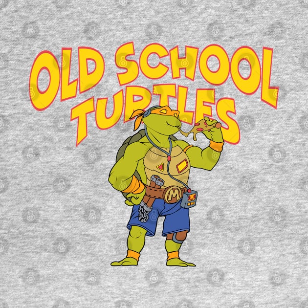 Old School Turtles by nazumouse